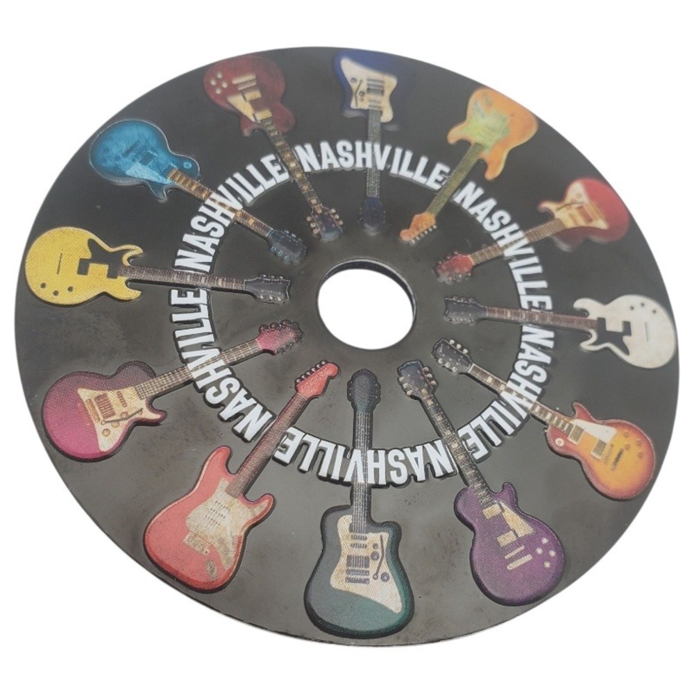 Nashville Guitar Fridge Magnet Music City Souvenir Travel Tourist Gift Tennessee